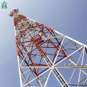 Manufacturer 4-leg Steel Pylon 5km Wifi Transmitter And Receiver Angular Lattice
