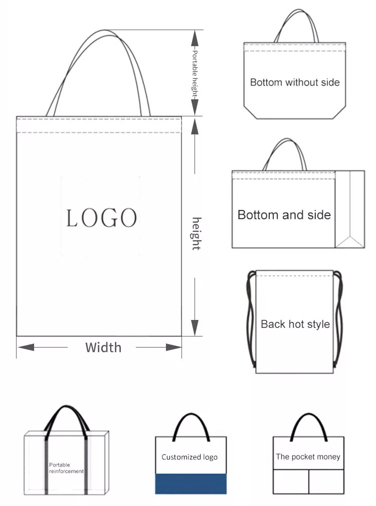 Waterproof Summer Vacation Hand Raffia Tote Bags Custom Print With Pocket