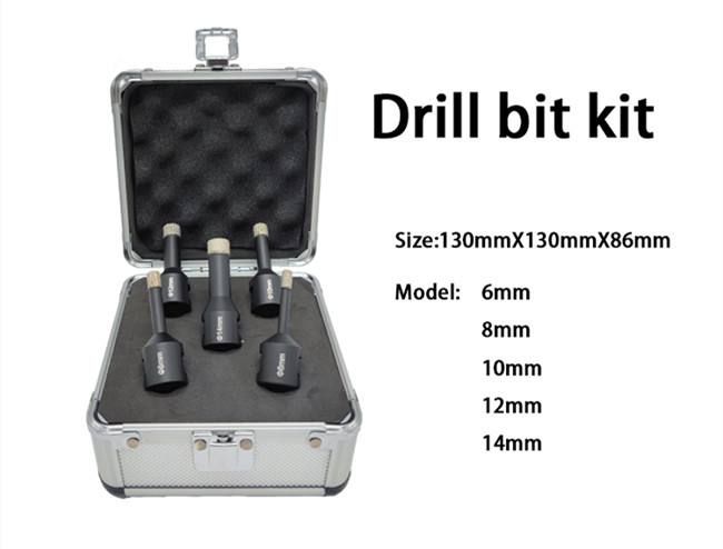 45Mn Diamond 6mm 12mm 14mm Masonry Drill Bit Set For Power Drill