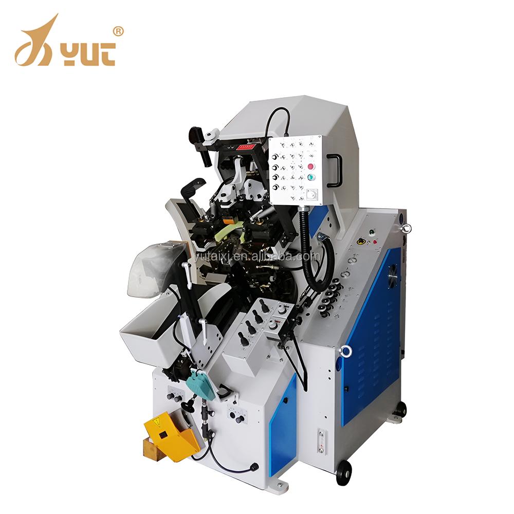 YUTAI 9 Pincer Hydraulic Shoe Side Lasting Machine High Capacity For Shoes Production
