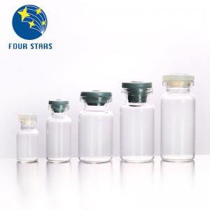 China Rubber Stopper Injection Glass Vials Clear And Amber on sale