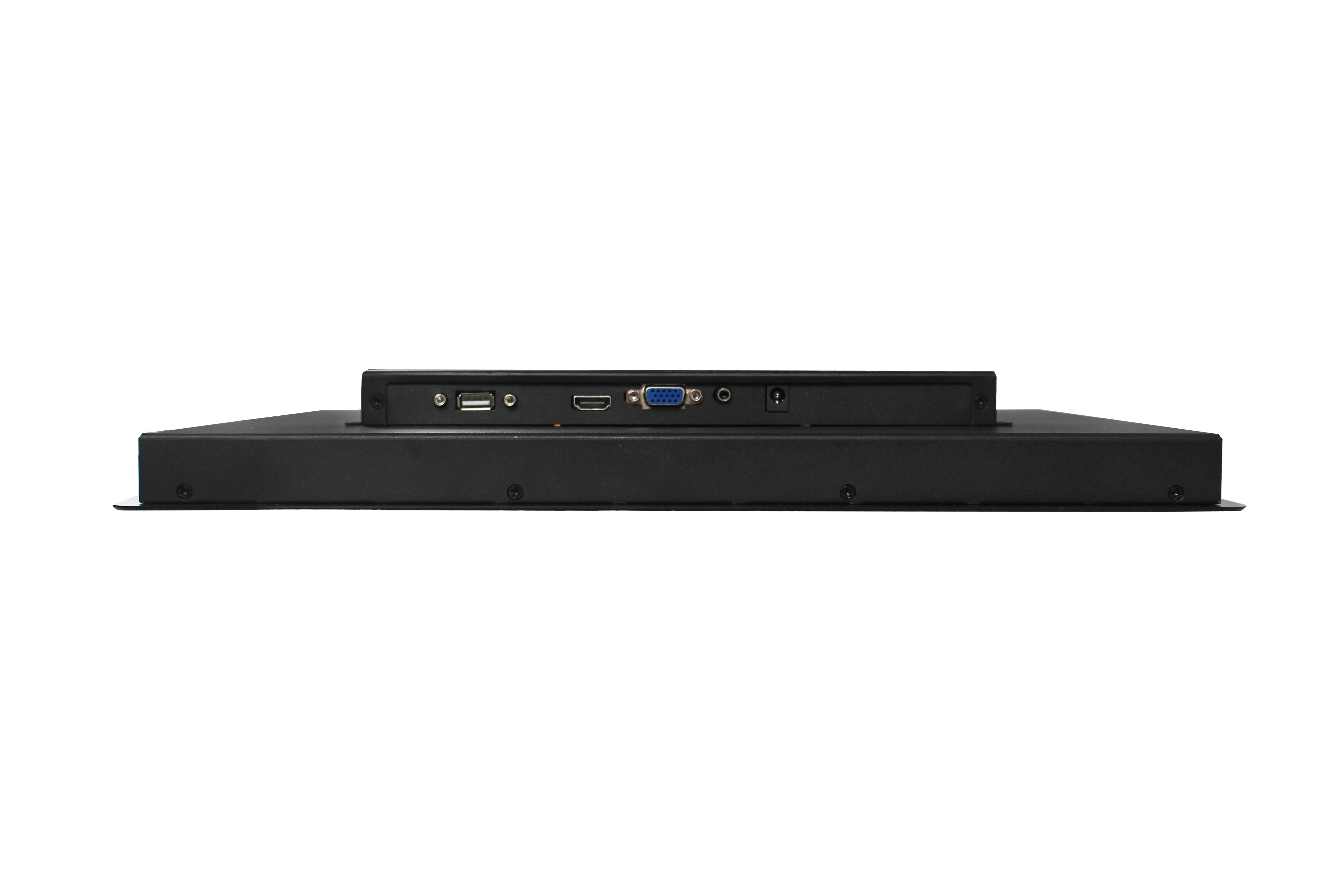 aluminum IP65 front 10.1" panel mount monitor