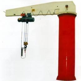 BZD model 10t pillar mounted jib crane