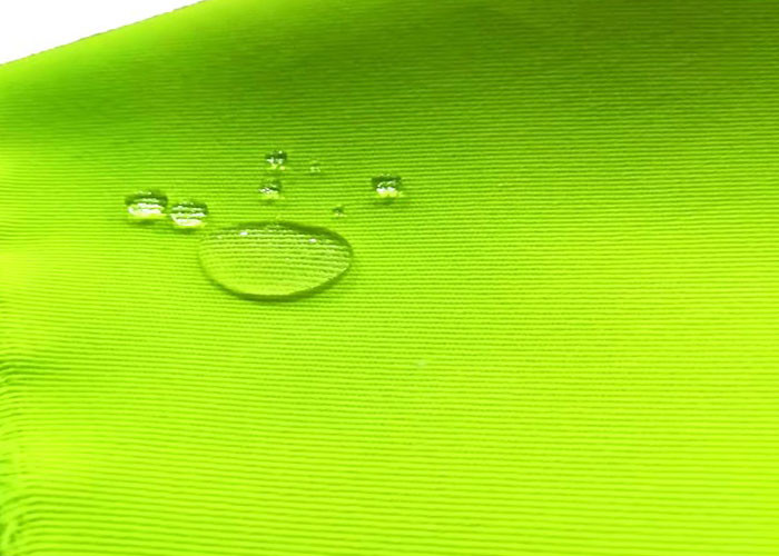perspirant Flourescent Yellow Water Resistant Fabric Sanitation Workers Tooling Fabric