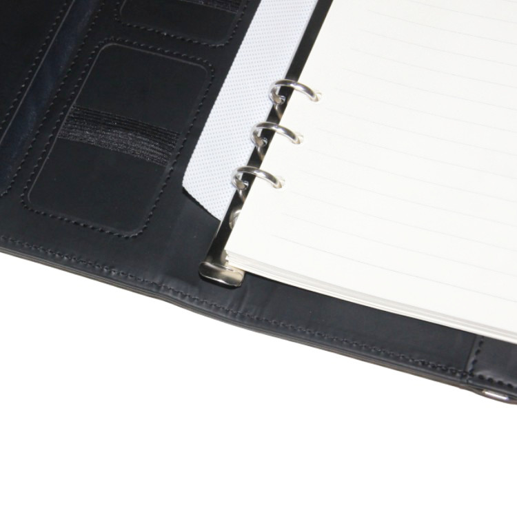 Personalised Gift Custom Rechargeable Multifunctional Business Luxurious Pu Leather Wireless Charging Notebook