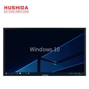 HUSHIDA 55 inch Capacitve Touch Screen Multimedia Smart Interactive Whiteboard