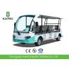 Buy cheap 4 Wheel Electric Sightseeing Car , 11 Seats Electric Passenger Vehicle With Sun from wholesalers