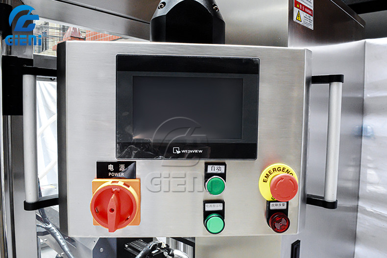 Linear Liquid 2 Nozzles Movable Cosmetic Filling Machine