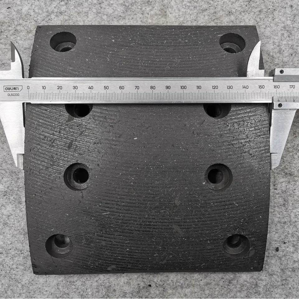 WG4075450160 Truck Brake Pads MAN MCY11 MCY13 MCP16 ALEX Tear Resistance