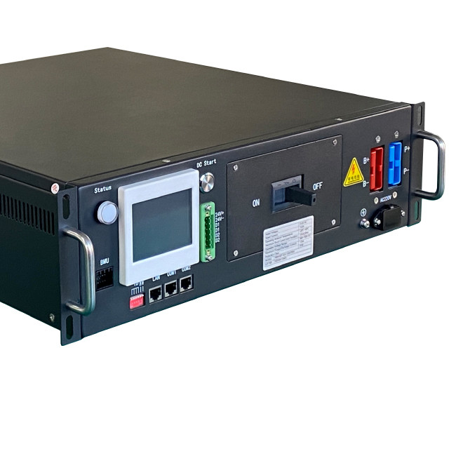 Lifepo4 Battery Bms System 75S 240V 160A High Voltage 3U Standard 19 Inch Case
