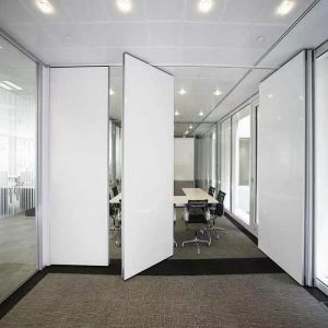 100mm Soundproof Office Partition Wall Movable Banquet Hall Sliding Partition