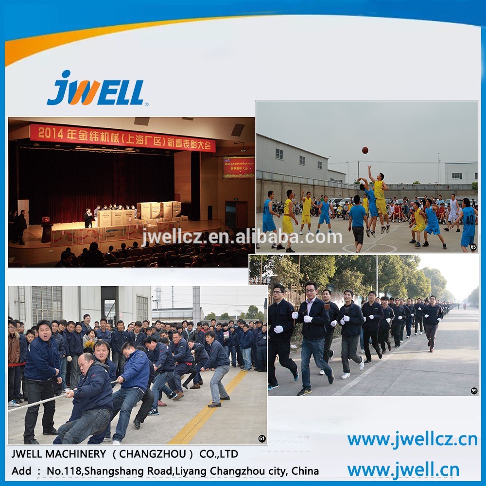 Jwell cross-section cable duct PVC (WPC) profile extrusion line