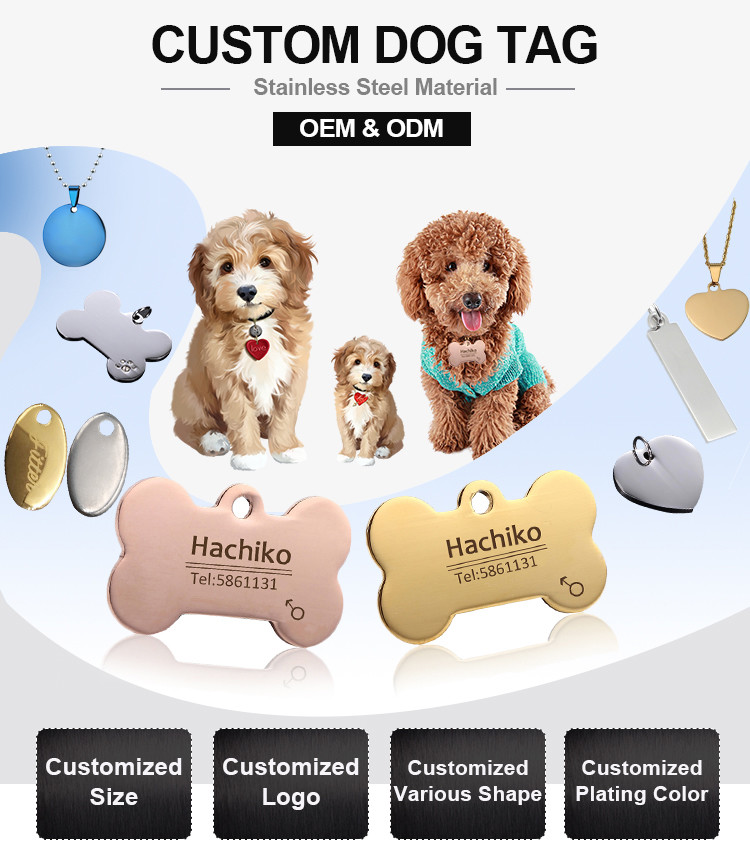 Cute 3d Silicone Pet Tag Silicone Dog Tag Holders Custom Soft Rubber Name Tags