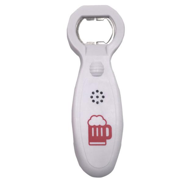 Flat Bar Beer Bottle Opener 50g Music Plastic Metal Sensor Switch Customized 22