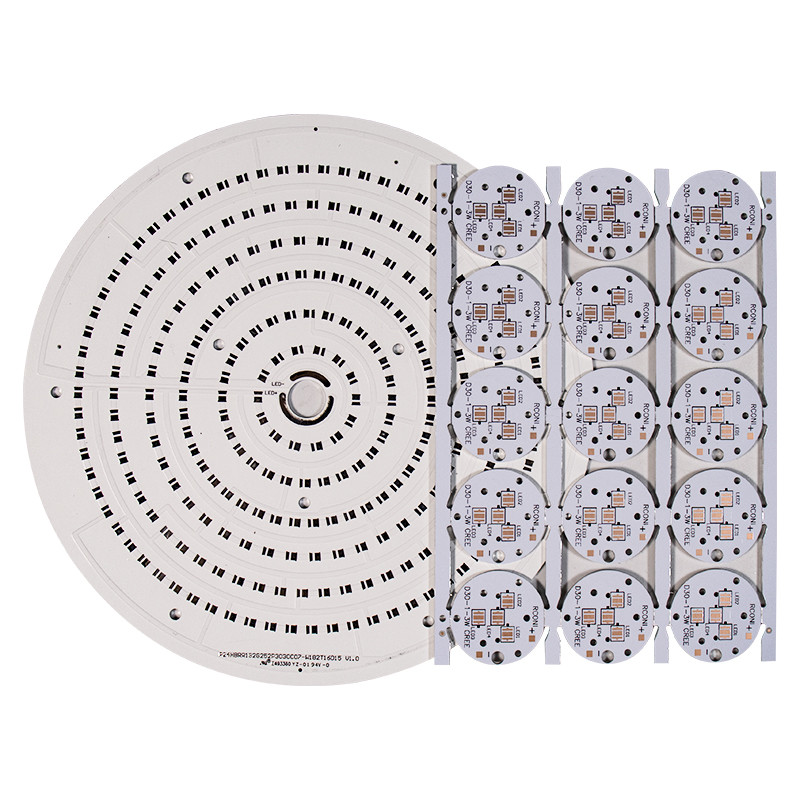 OEM T8 9v Led Bulb 94v0 Single Sided PCBs SMD Lm301b Aluminum