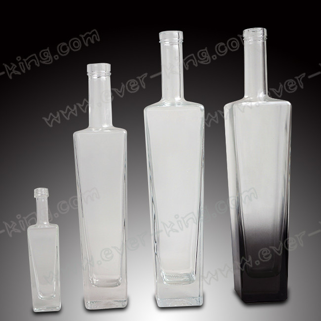 Electroplating 750ML Cognac Empty Alcohol Bottles