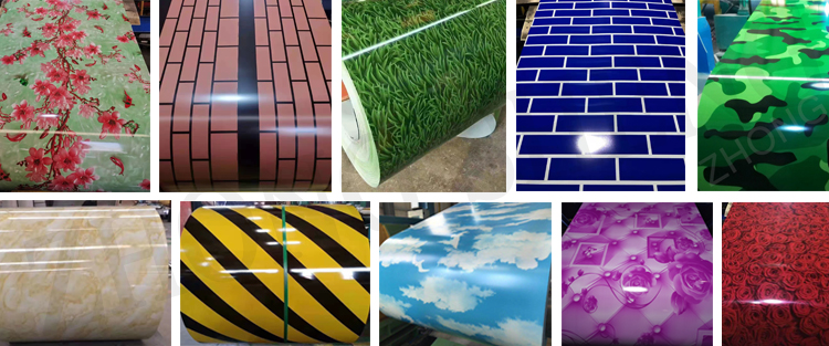 Wood Grain Pre-Painted PPGI Steel Coil with Galvanized Coated Surface and Z30-Z40 Coating
