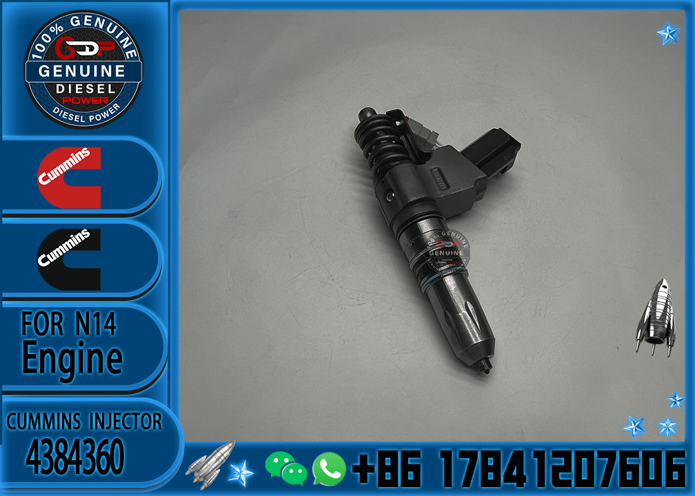 Injector 4307516 4384360 4307776 3411756 for QSM11 ISM11 M11 Diesel Engine Parts Nozzle Assembly High Quality