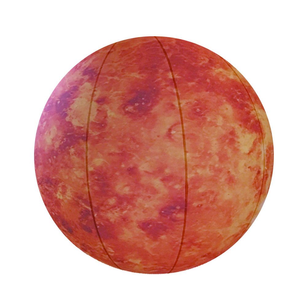 Helium Inflatable LED Light Round Dvertising Air Moon Balloon