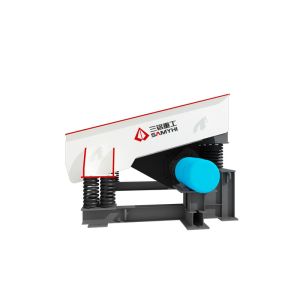 Simple Structure Single Shaft Feeder machine With 200 T/H Processing Capacity