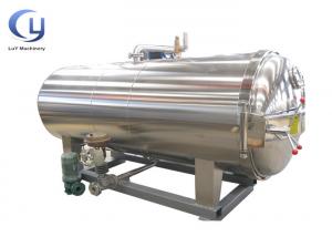 China Full Automatic Food Sterilization Equipment Electric Heating Or Using Steam Boiler on sale