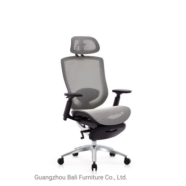 Quality High End Middle Back Computer Chair Swivel With Lift Handrails for sale