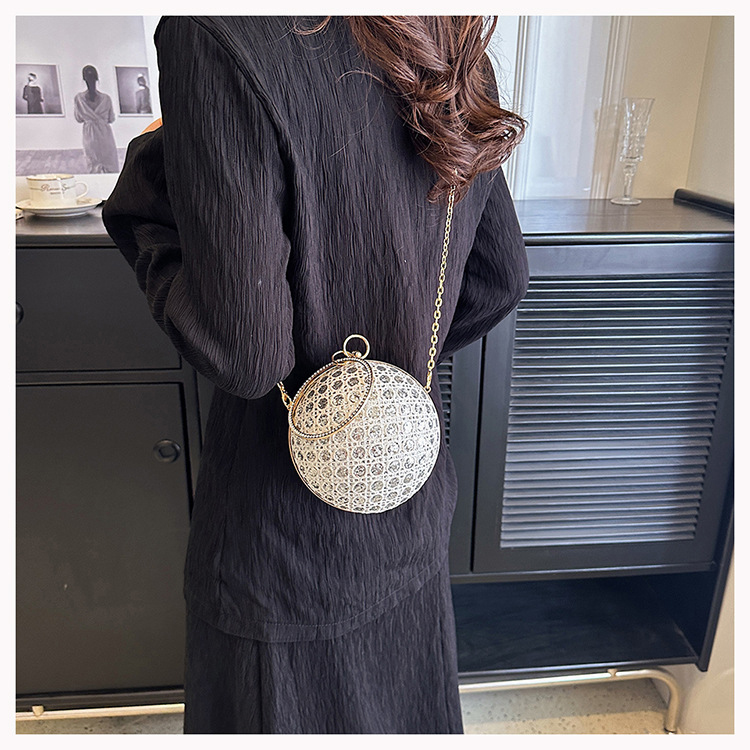 Designer Shoulder Bag Luxury Crystal Purses Crystal Dinner Party Purses and Handbags