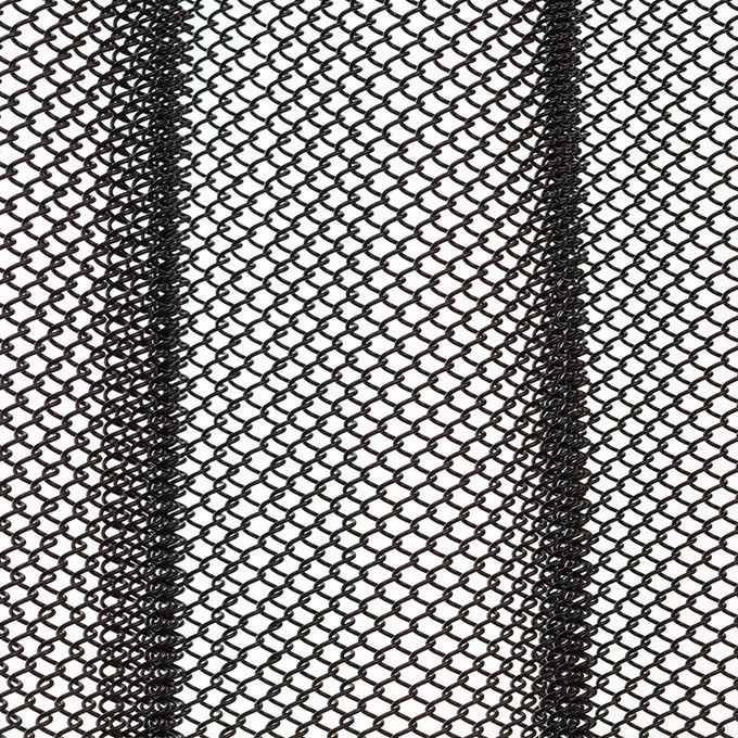 Heavy-duty Metal Wire Mesh Curtains For Fireplace Screen Systems