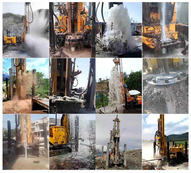 Truck Mounted 400m Deep Borehole Water Well Drilling Rig Machine
