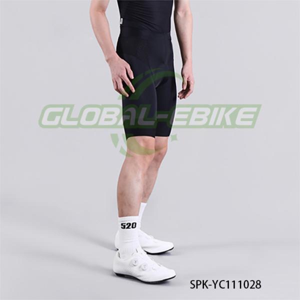 Male Tight Cycling Pants with Effect Seismic Cushion for Comfort on Mountain