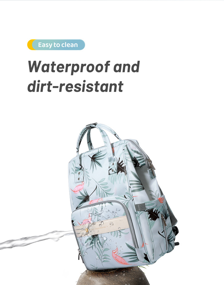 Waterproof Ourtdoor Polylester Large Diaper Bag Backpack 15L 20L