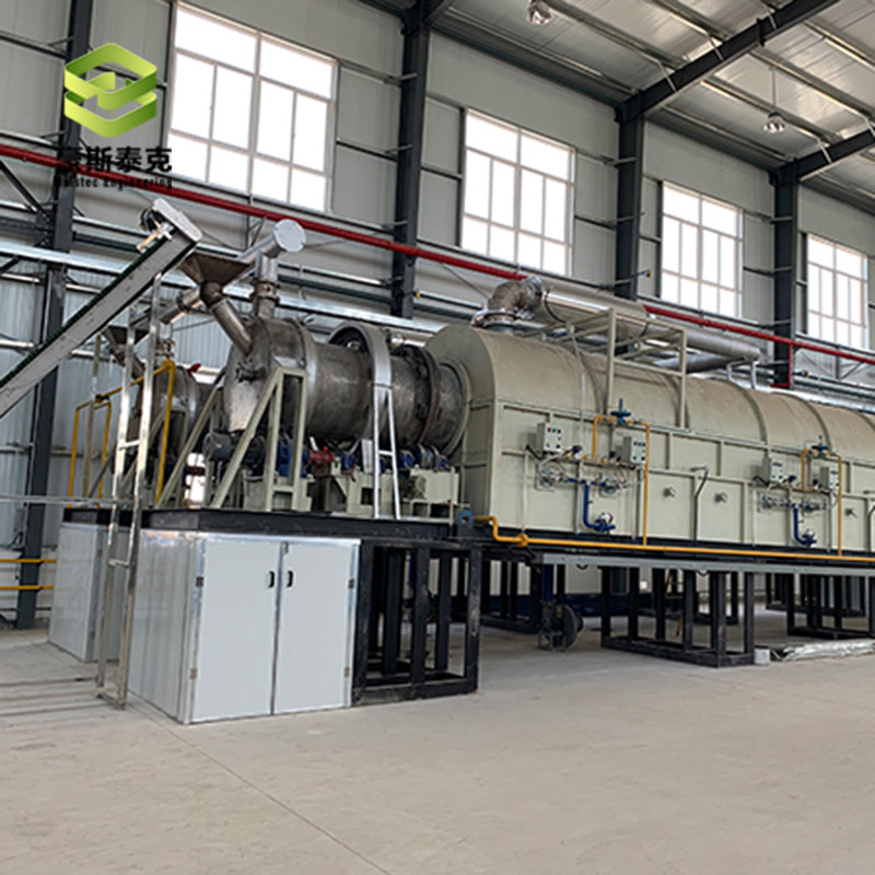 Customized Length Rotary Kiln For Ores Concentrates Intermediates