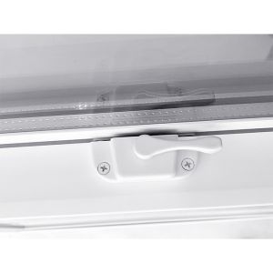 UPVC Single Hung Window All-body Profiles And Windproof Function With Customizab