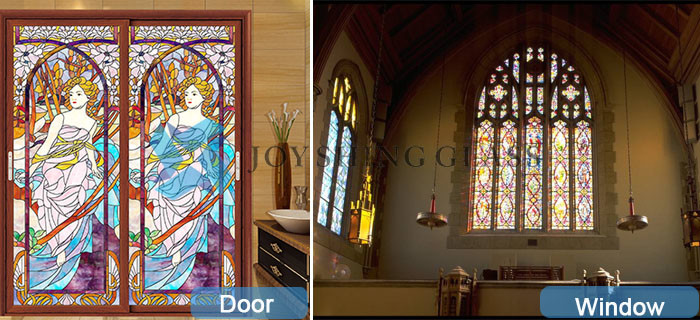 stained glass windows and doors
