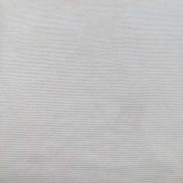 White Color 100% Cotton Plain Dyed Fabric For Sports Clothing 260gsm