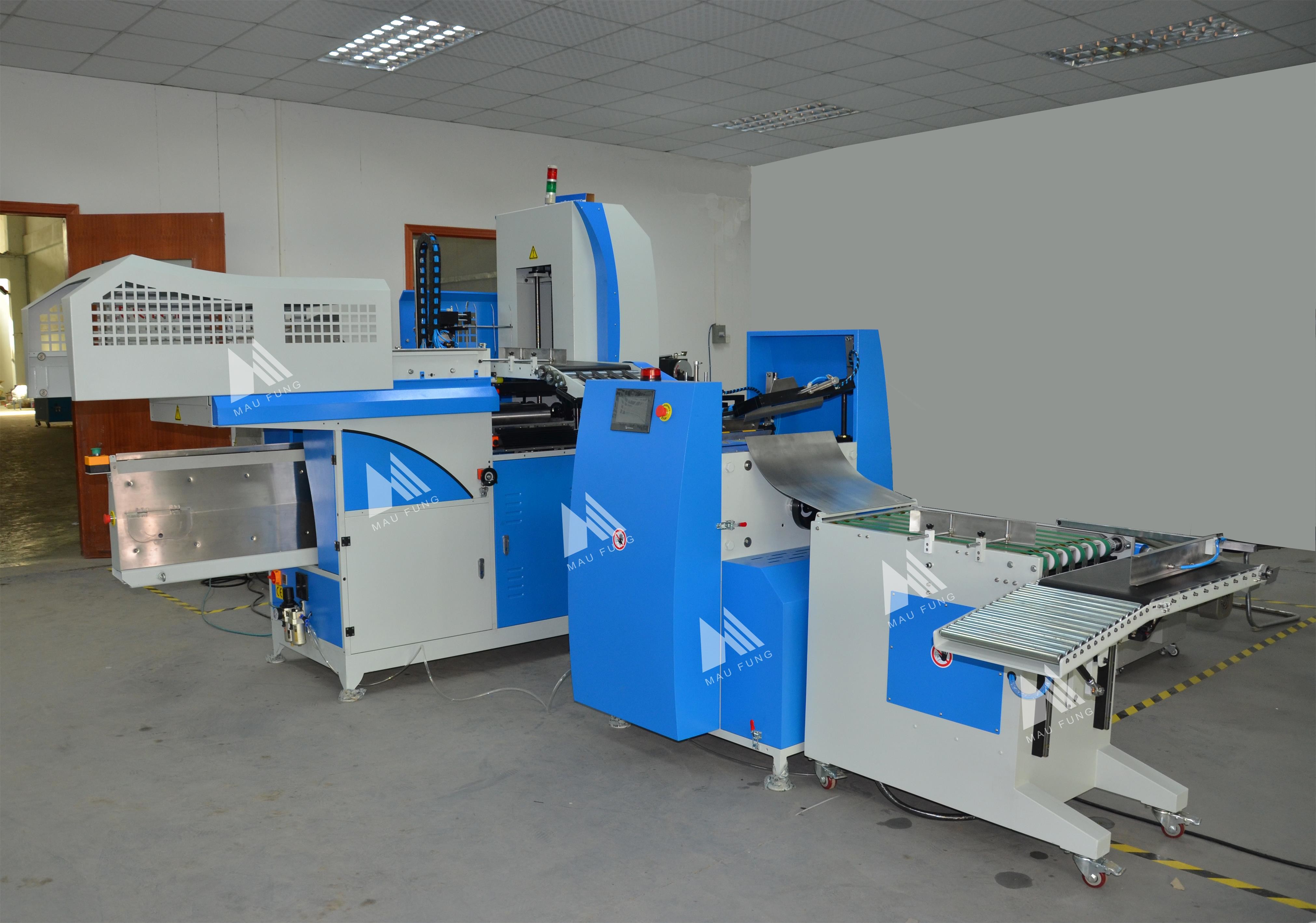 Fully Auto Hard Cover Photo Book Album Casing In Machine With Book Pressing & Joint Setting Station Maufung MF-FAC390