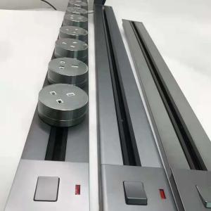  32A Rated Current Movable Power Track Socket with 8000W Max Power in Aluminum Alloy Manufactures