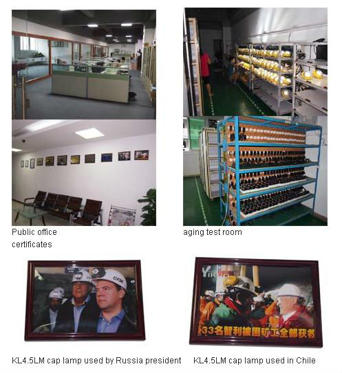 12000 Lux IP65 LED Rechargeable Headlight For Miner , LED Mining Cap Lamp
