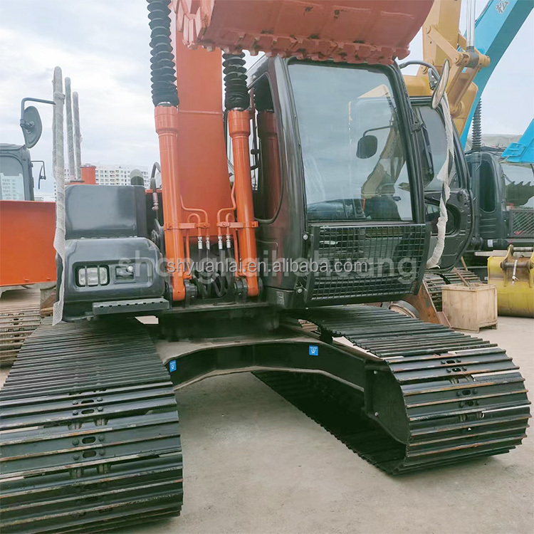 Second Hand Hitachi 120 Excavator with Original Hydraulic Valve and 66KW Power