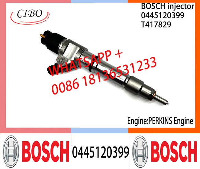 BOSCH 0445120399 Neutral Diesel Fuel Injector Assembly 0445120399 T417829 For Engine