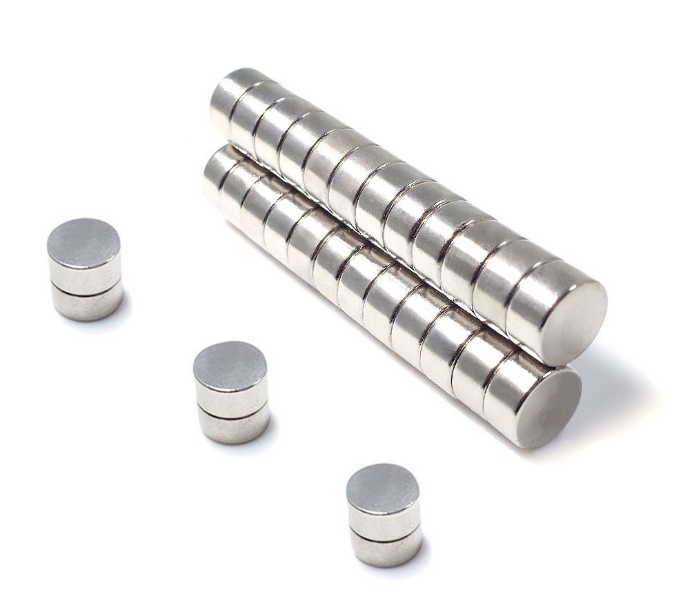 Kellin Neodymium Magnet Disc 10mm Dia. x 3mm T Round Magnets For Refrigerator DIY Mini Magnets For Multi-Use