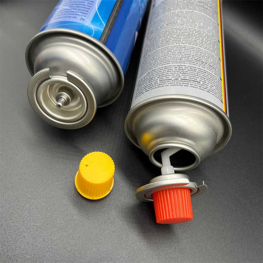 High-Durability Gas Cartridge Valve for Portable Stoves - Brass, Reliable and Compact Design