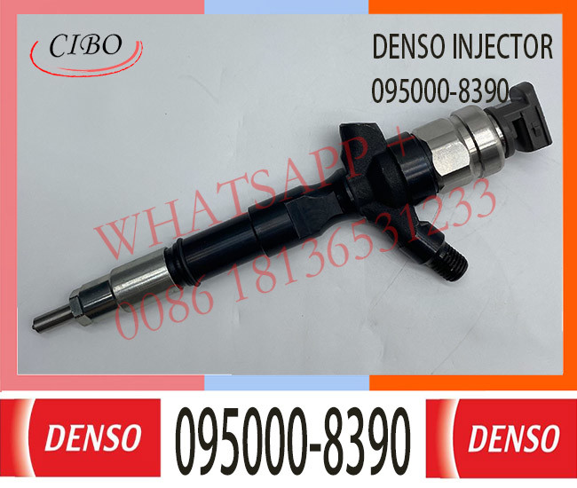 095000-8390 Genuine Common Rail Diesel Fuel Injector 23670-30280 For Toyota Hilux 3.0 D4D 1KD-FTV