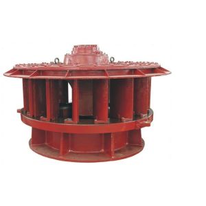 Vertical Kaplan Horizontal Hydro Turbine Adjustable Runner Blade Brushless