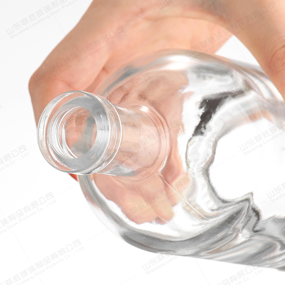Base Material Glass 100ml 200ml 350ml Flat Cold-Brew Coffee Juice Packing Bottle