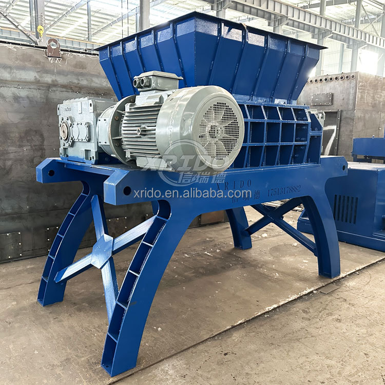 Industrial Metal Shredder Plastic Film Plastic Shredder Machine Waste Plastic pp Pe Baled Film Shredder