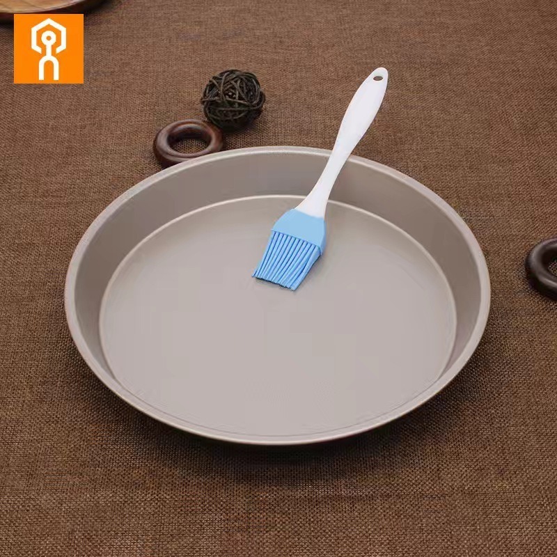 Non-Stick Round DIY Pizza Pan Carbon Steel Baking Mold