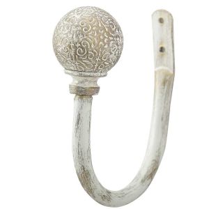 China Electroplating 35mm Elliptical Pattern Curtain Hook Extenders on sale