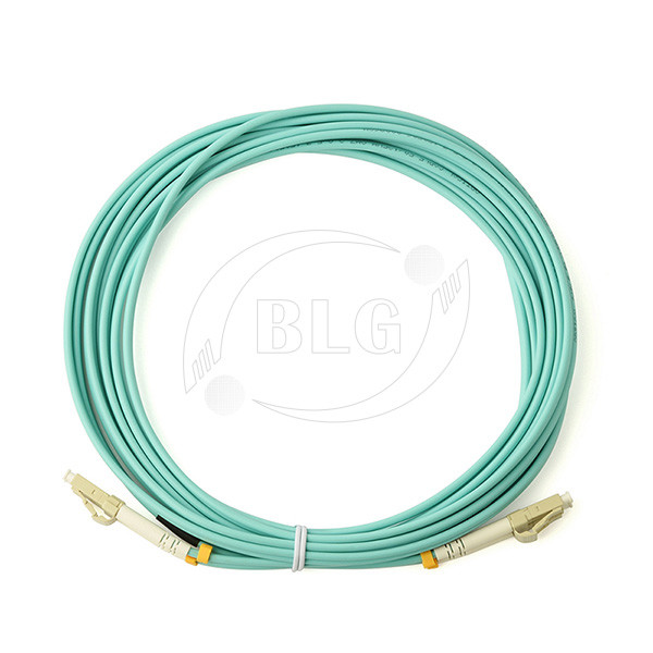 9/125μM Multimode Fiber Patch Cable , LSZH Jumper Fiber Optic Patch Cables