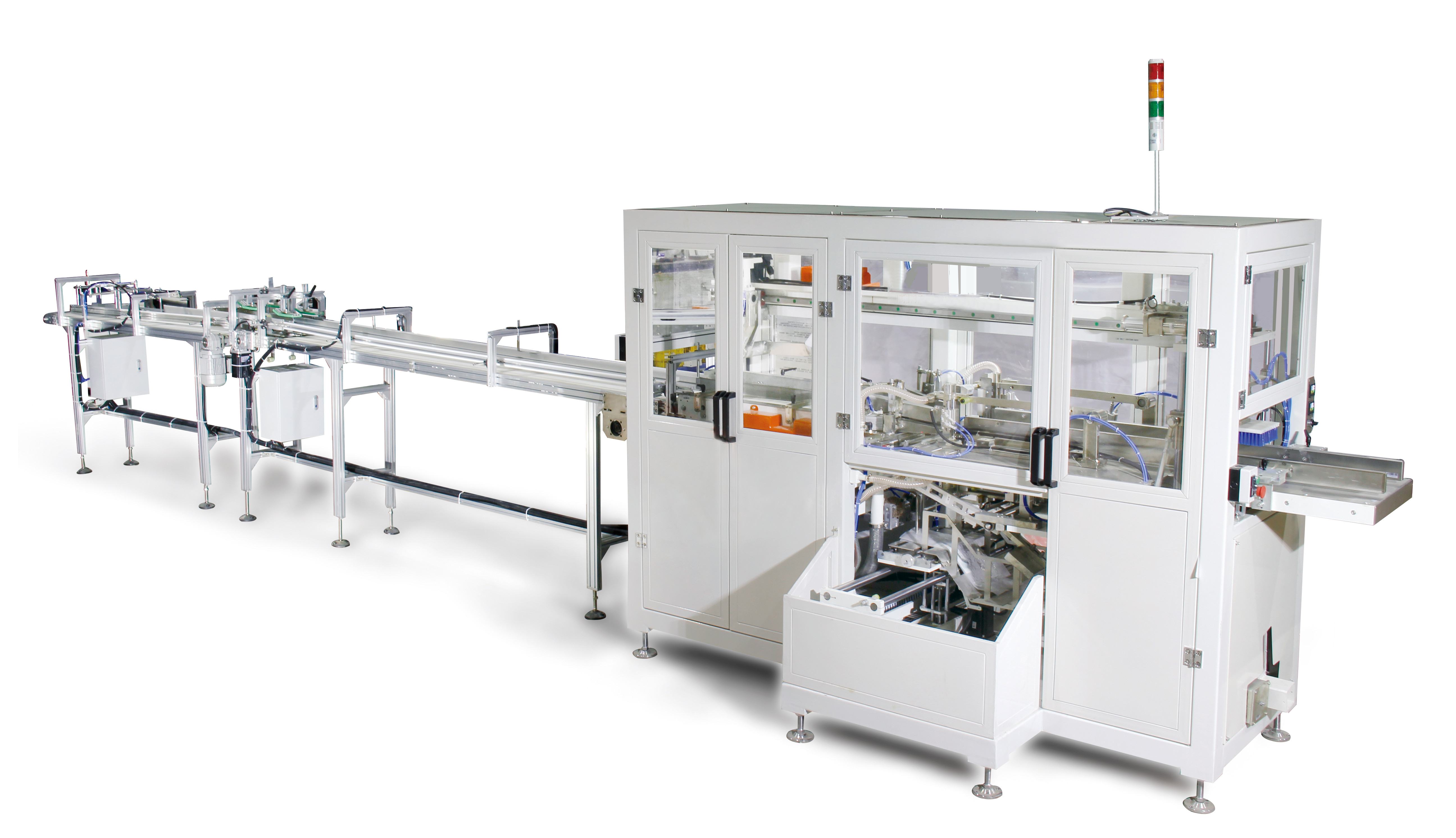 CE ISO Tissue Manufacturing Machine , 5bundles/Min Wet Wipes Packing Machine